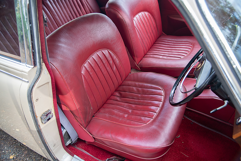 Car Interior Paint Used to Restyle Jaguar XKE Interior